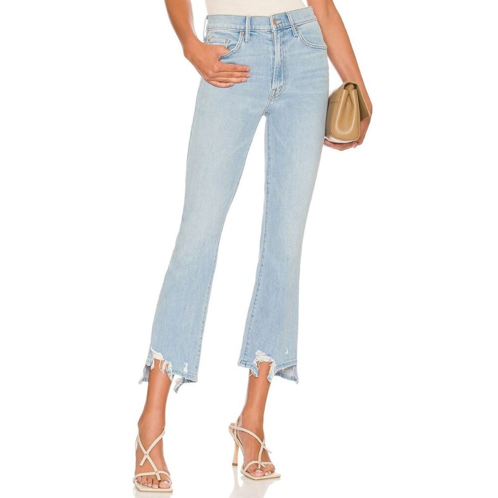 NWT Mother The Insider Crop Step Chew Mentally Elsewhere-sz 29